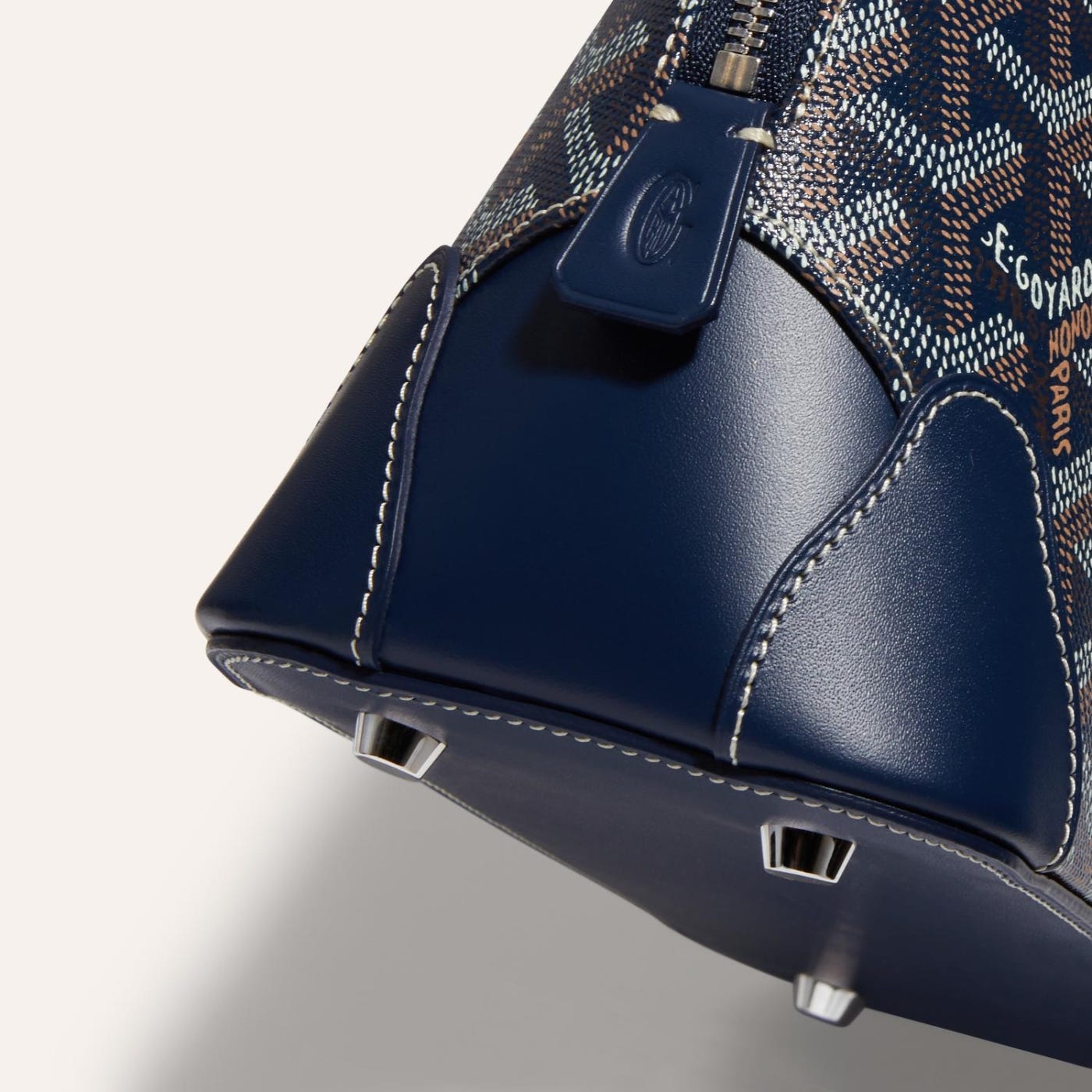 Goyard Vendôme Mini Bag Navy Blue - Image 4